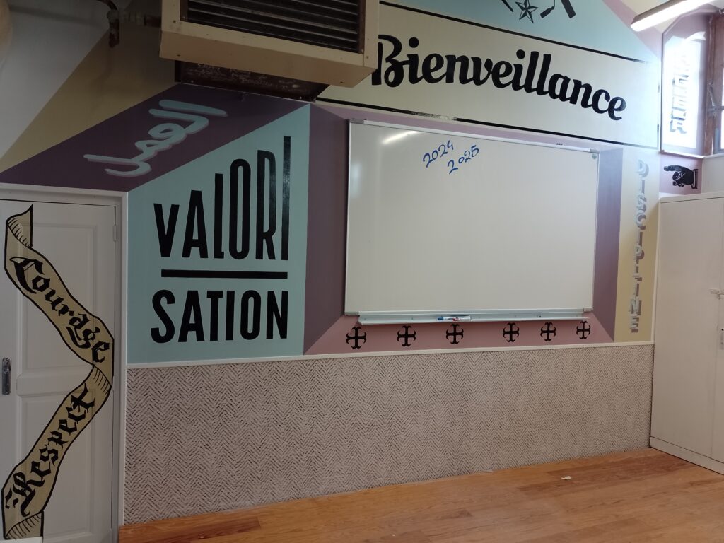 Fresque au LMB